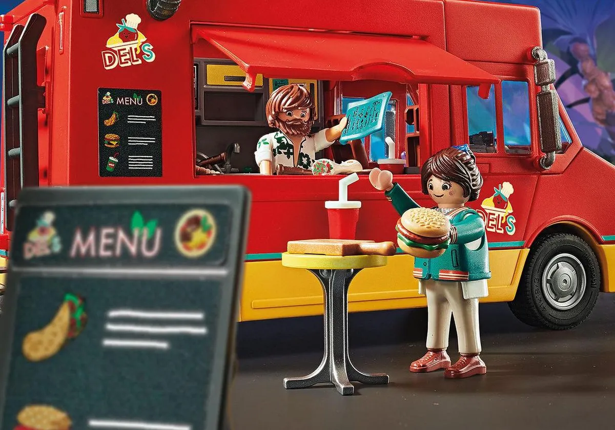 Playmobil The Movie Del's Food Truck 70075 - Multicolor - afbeelding 6 van 6