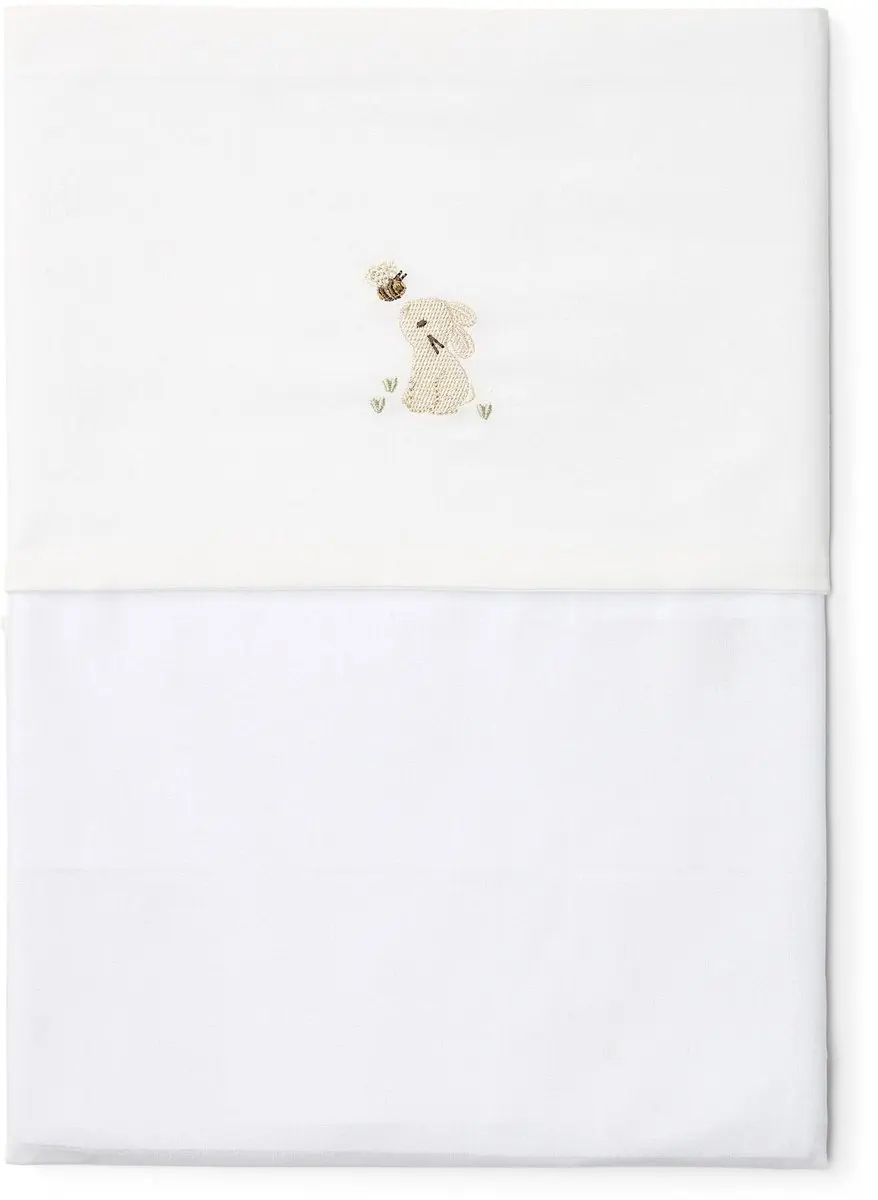 Little Dutch Newborn Naturals Ledikantlaken Baby Bunny