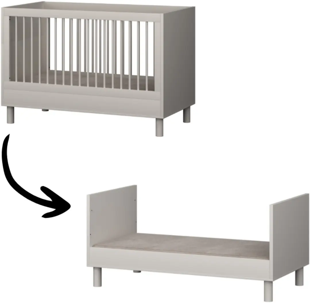 Born Lucky ® Delgado Baby Bed 70x140 cm
