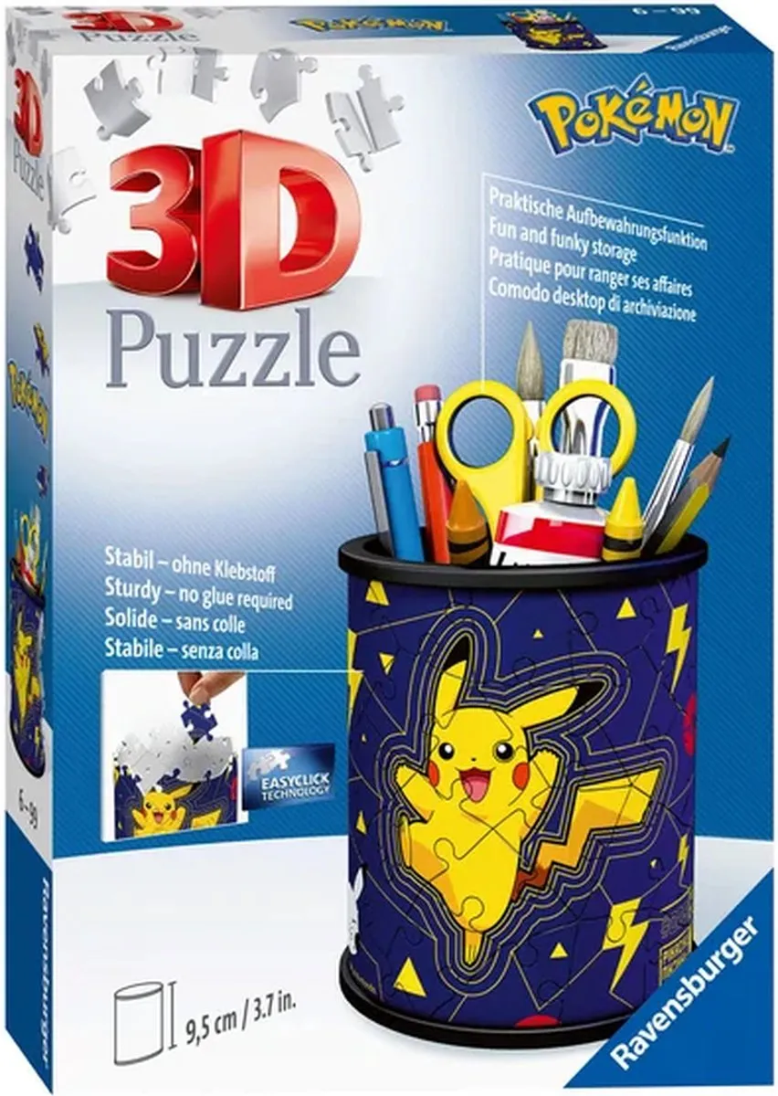Ravensburger 3D Puzzel Pokémon 54 Stuks - afbeelding 6 van 6
