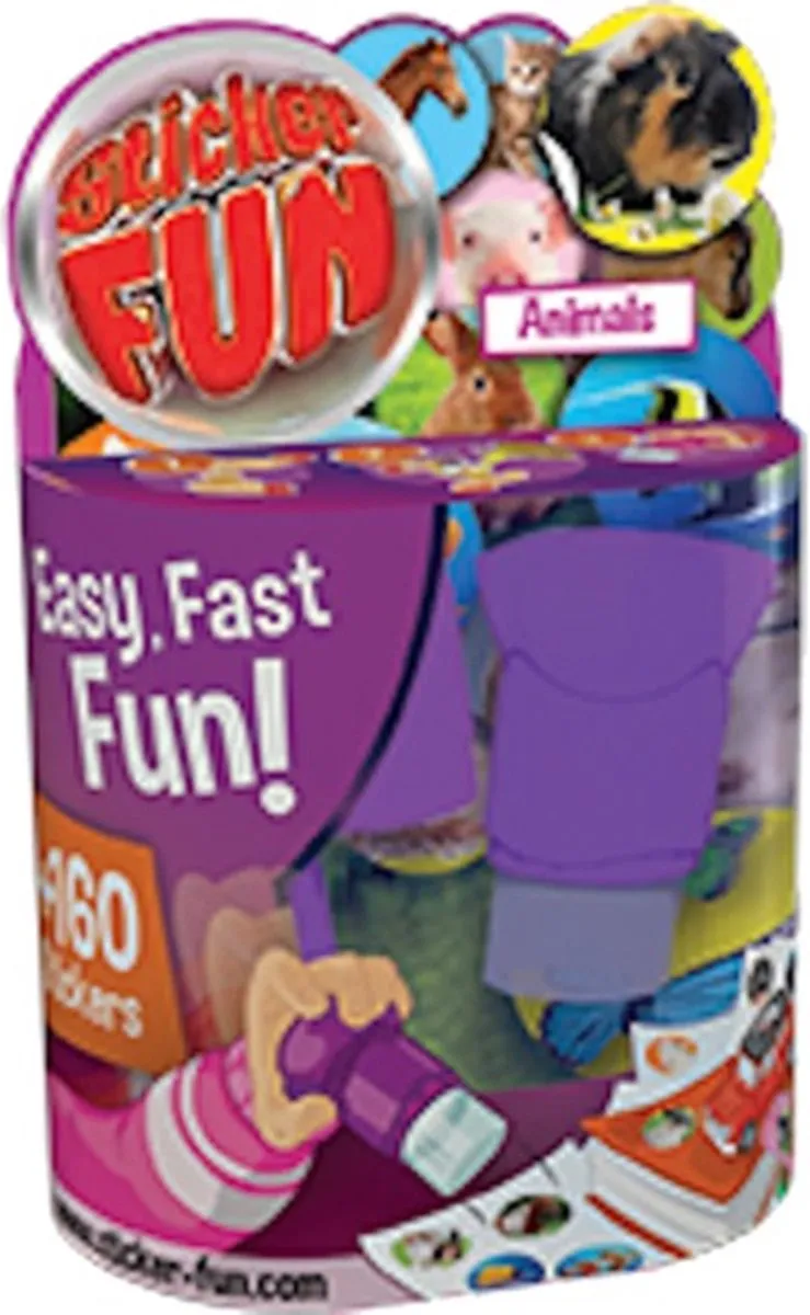Goliath Sticker Fun Animals Starter Set