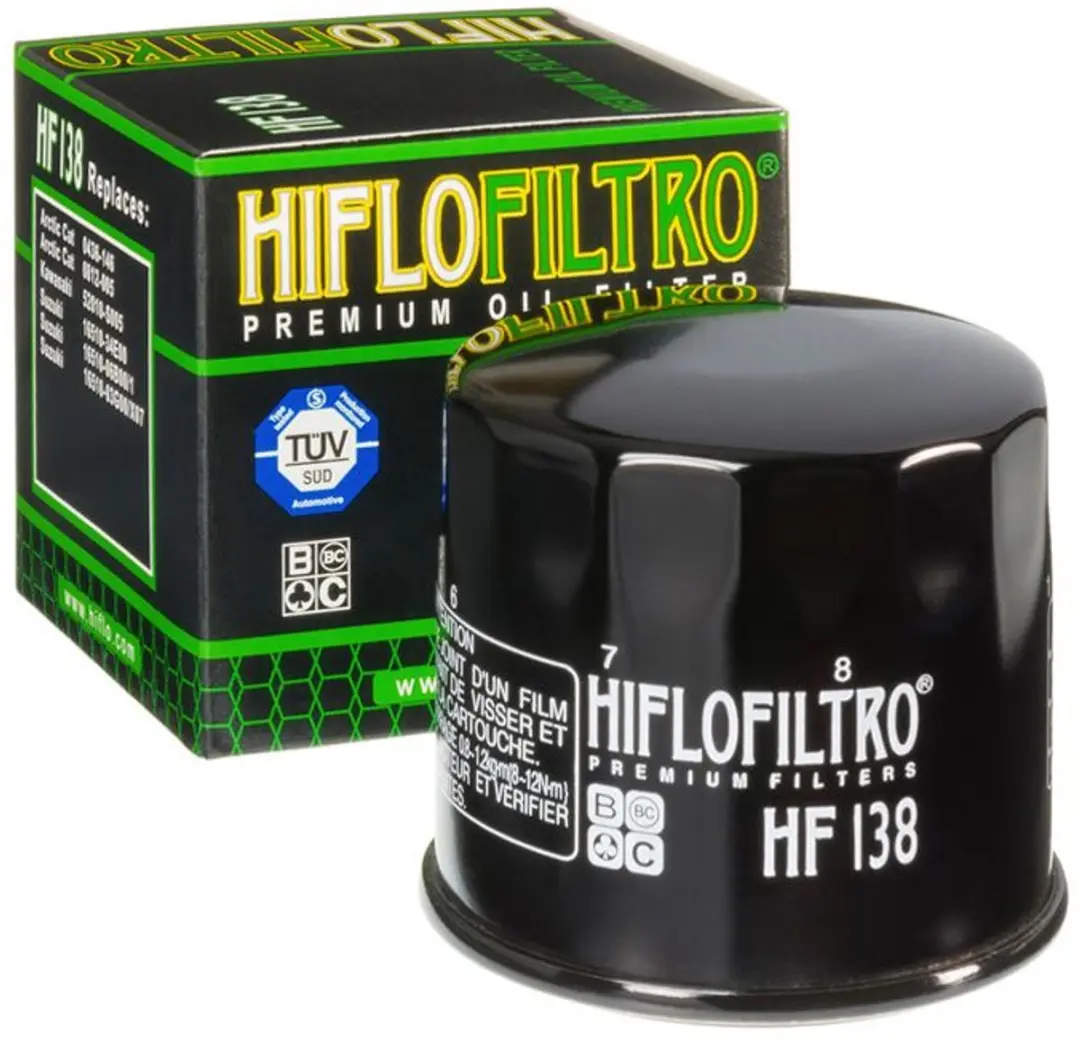 Oliefilter HF138 Origineel type van MOTOBLOUZ