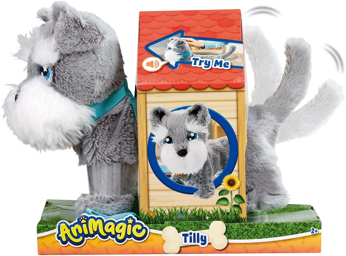 Goliath Animagic Tilly Terrier Knuffelhond - Multicolor