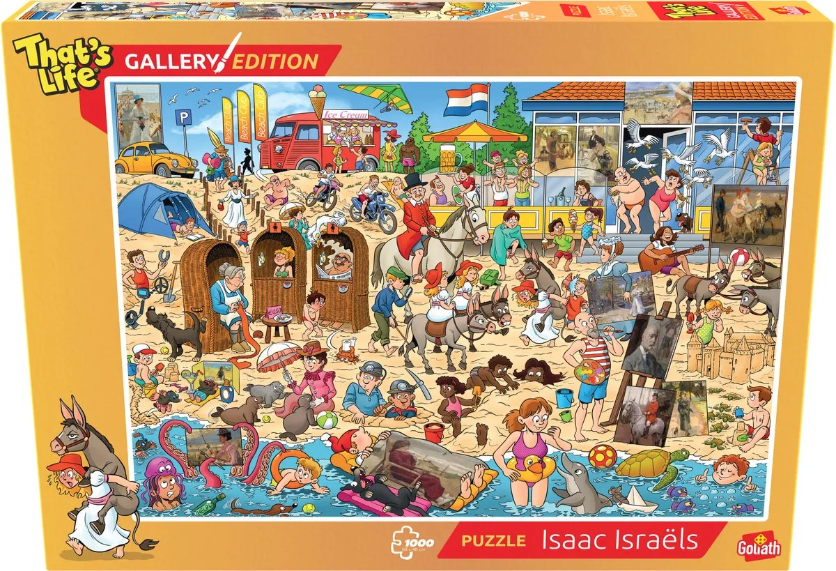 Goliath That's Life Isaac Israels Legpuzzel 1000 Stuks