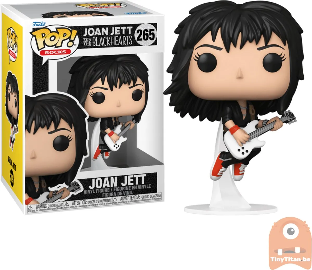 Funko POP! Joan Jett 61443 Verzamelfiguur - 9cm - Multicolor