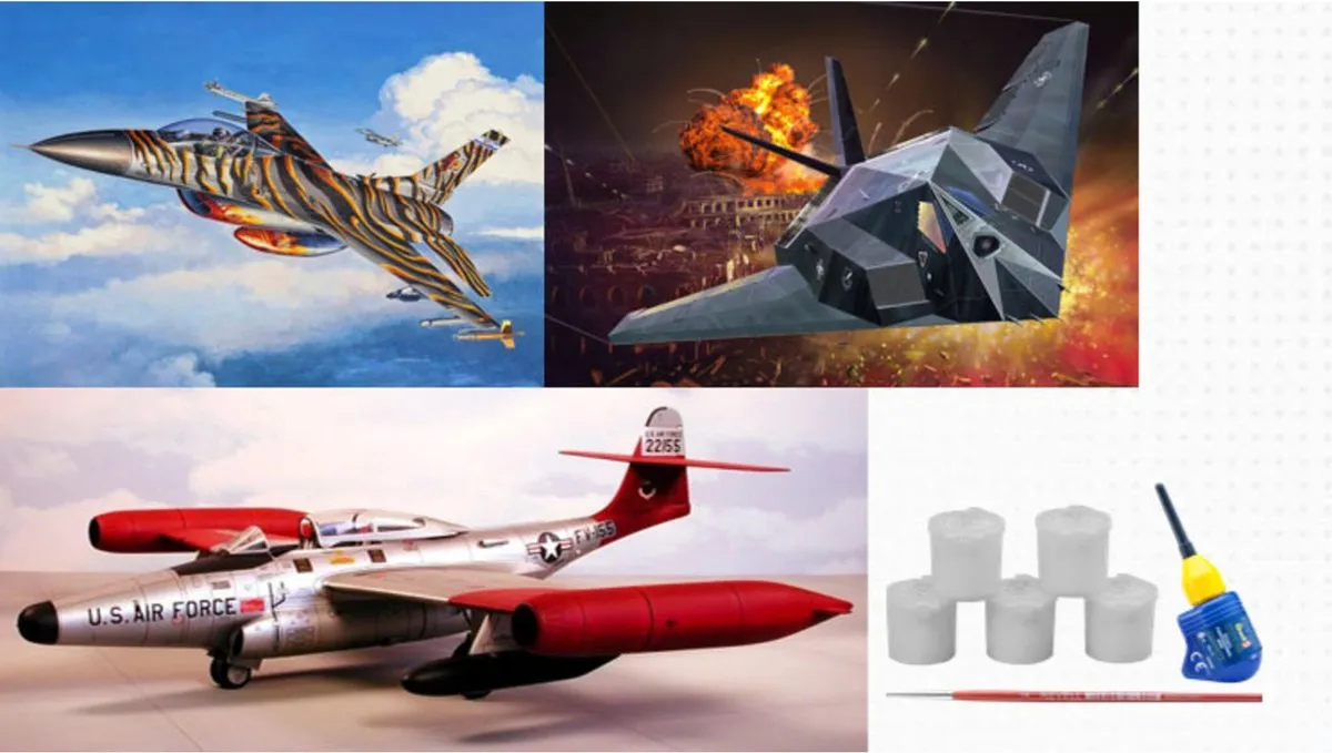 Revell 05670 US Air Force 75th Anniversary Modelbouwpakket