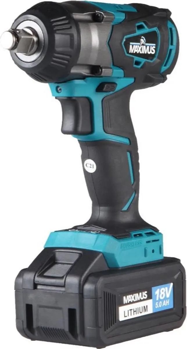 Maximus 18V Accu Slagschroevendraaier Zonder Accu's En Lader