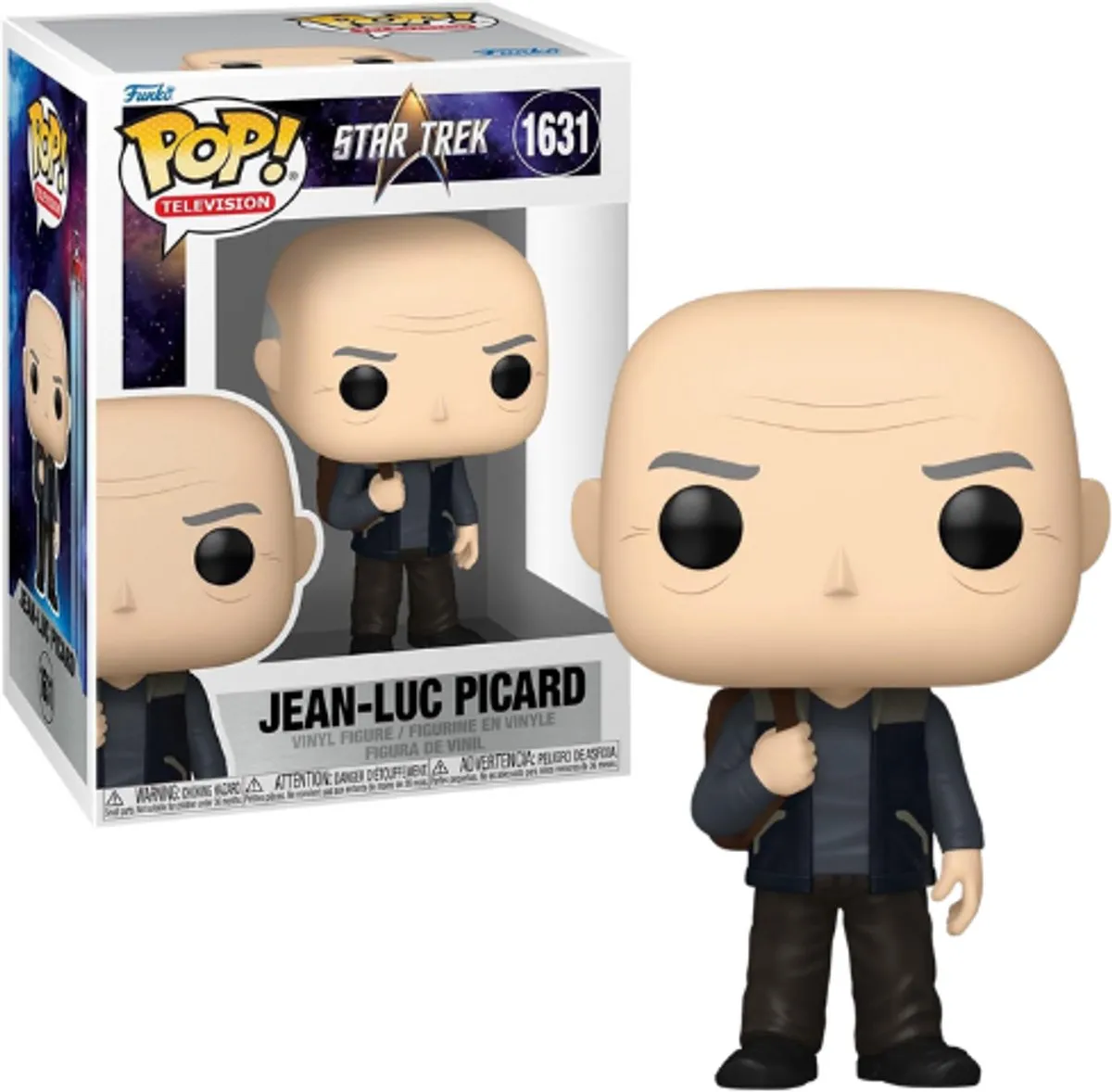 Funko Pop! Star Trek Jean-Luc Picard - Verzamelobject - Multicolor