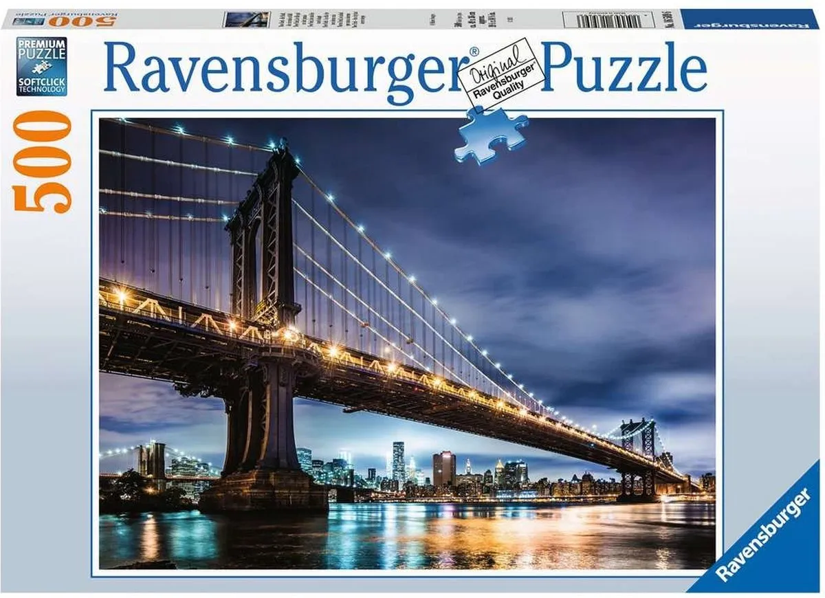 Ravensburger New York Legpuzzel 500 Stuks - Multicolor