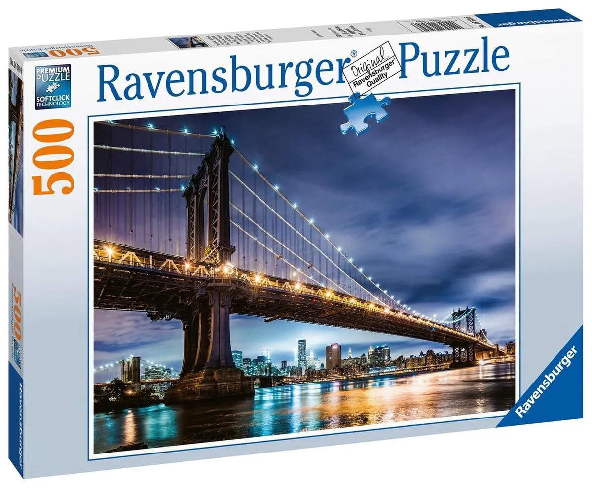 Ravensburger New York Legpuzzel 500 Stuks - Multicolor