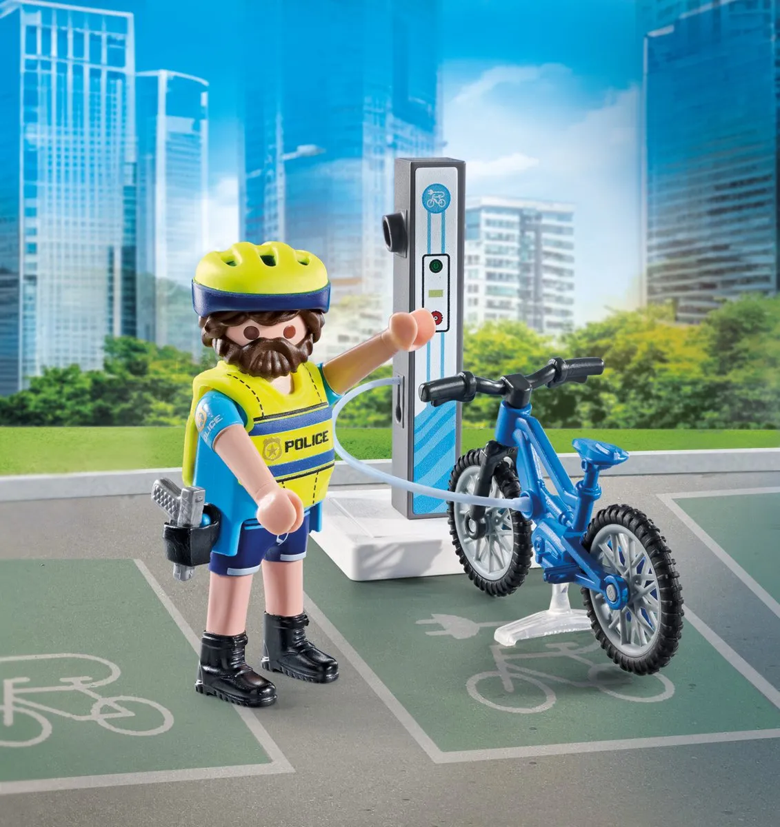 Playmobil Action Heroes Politie Patrouillefiets 71732