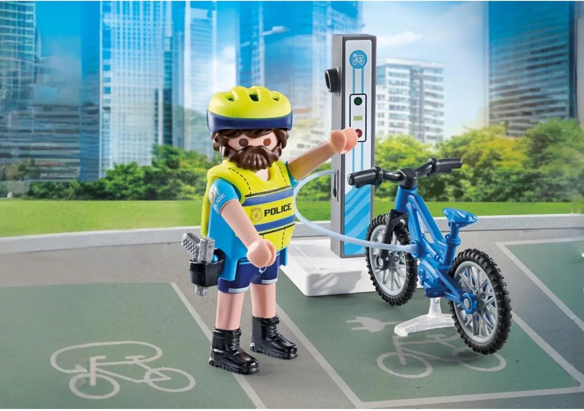 Playmobil Action Heroes Politie Patrouillefiets 71732