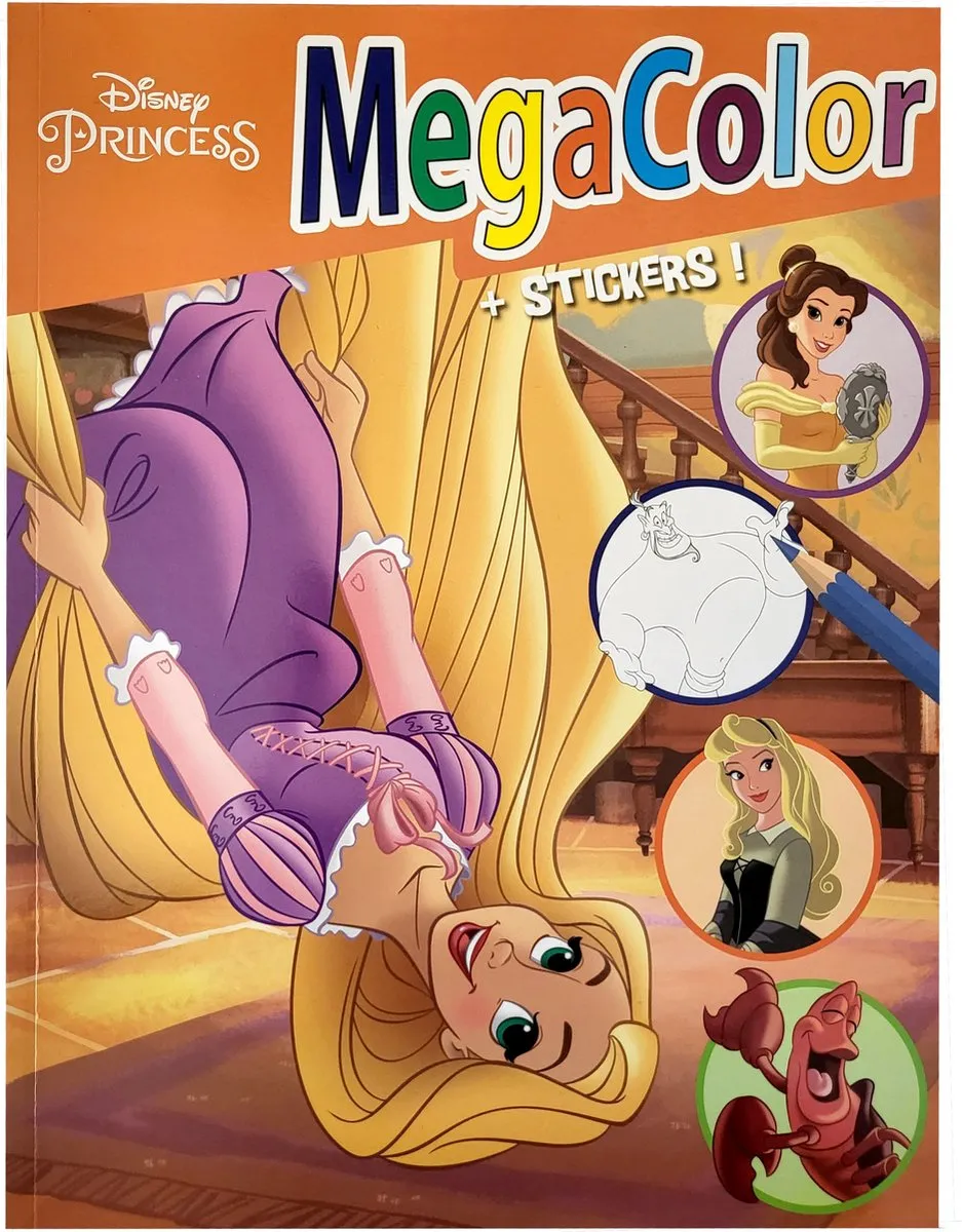 Disney Princess Megacolor Kleurboek