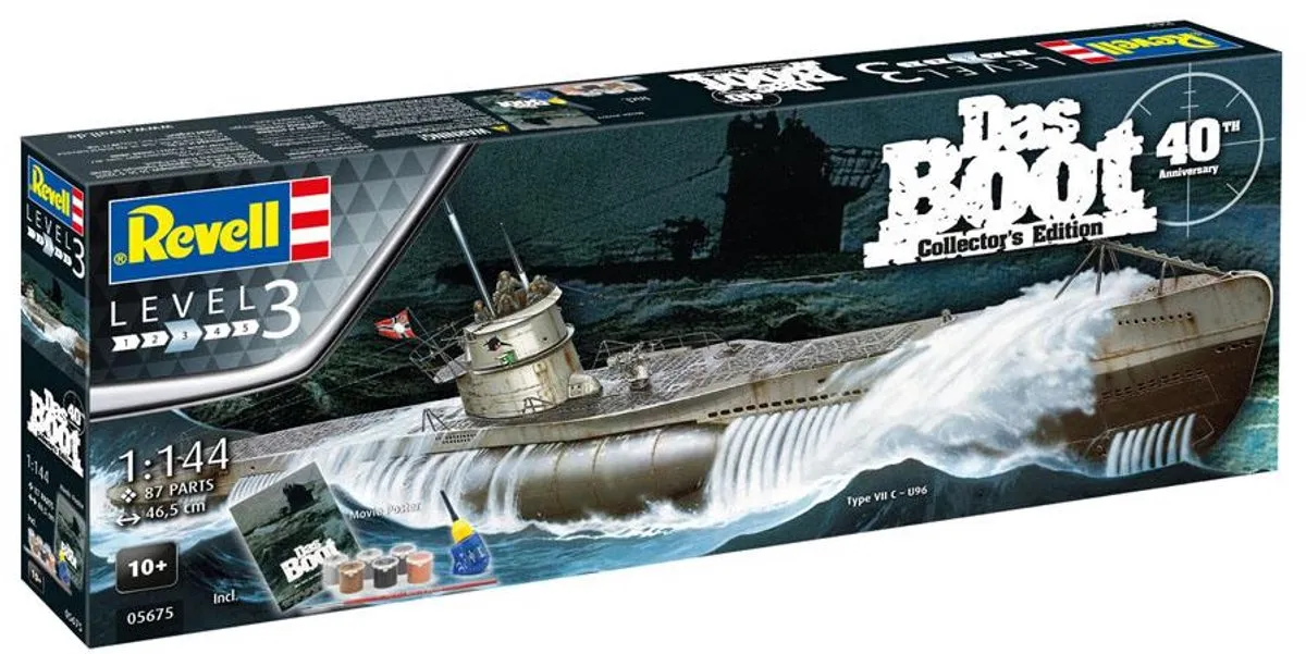Revell Modelbouwpakket Das Boot Collector's Edition 05675 - 1:144 - Multi