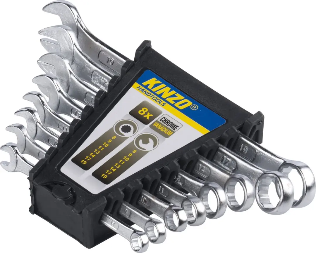 Kinzo Steeksleutelset 8 Stuks