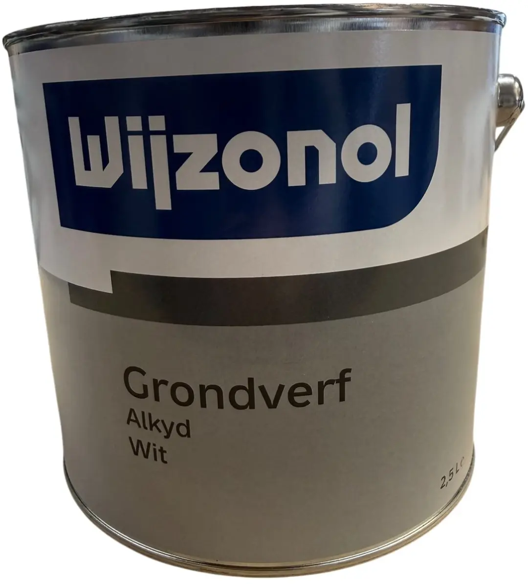 Wijzonol Grondverf alkyd wit 2,5ltr