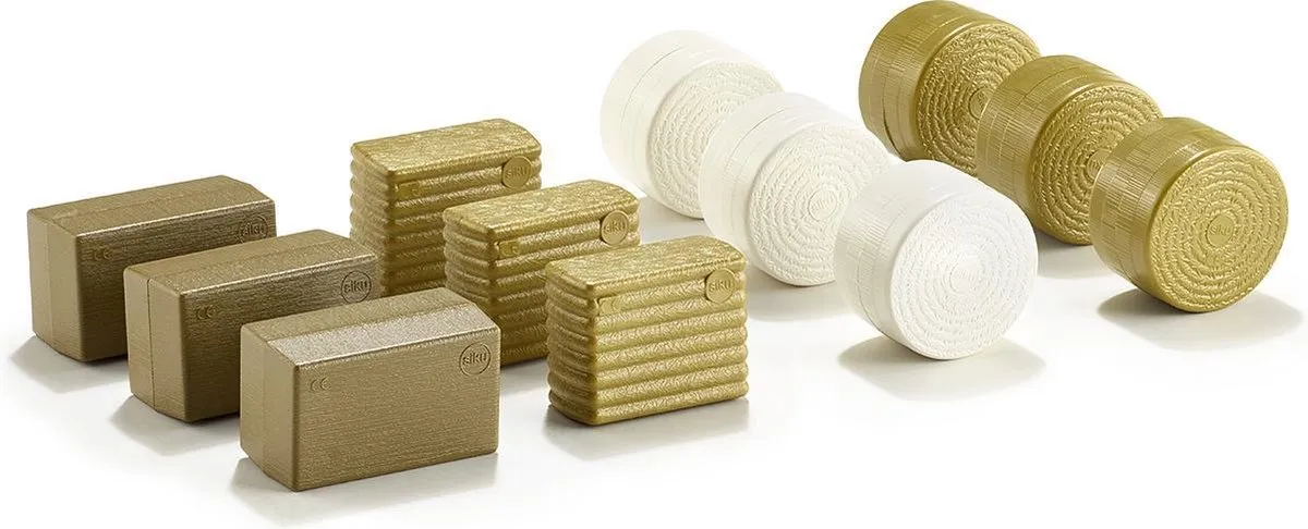 SIKU 2463 Hooibalen-assortiment 1:32