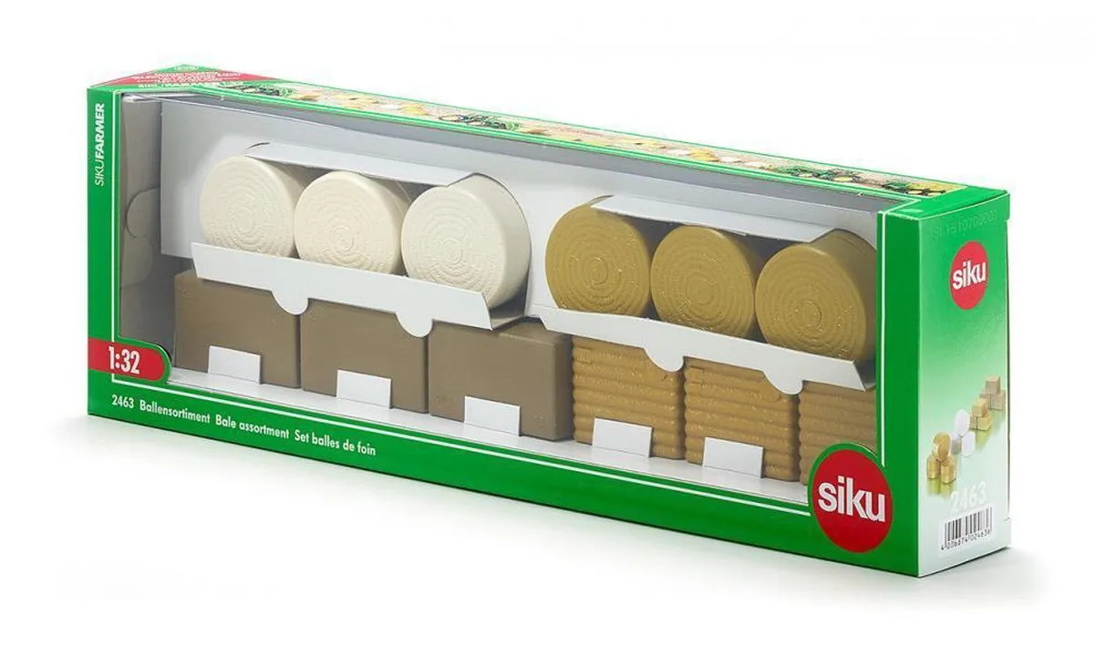 SIKU 2463 Hooibalen-assortiment 1:32 - 12 Stuks