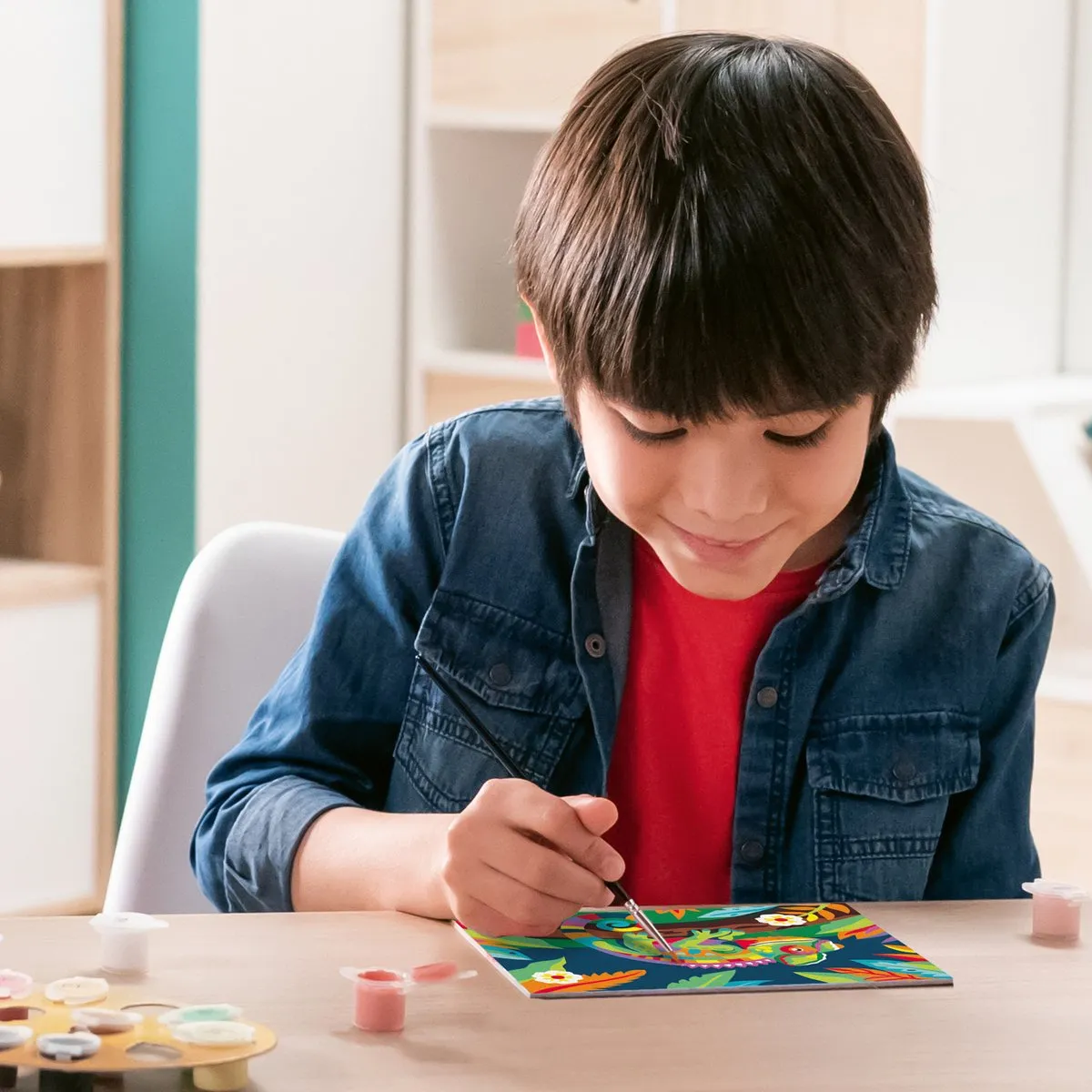 Ravensburger CreArt Kameleon Schilderen op Nummer - Meerkleurig