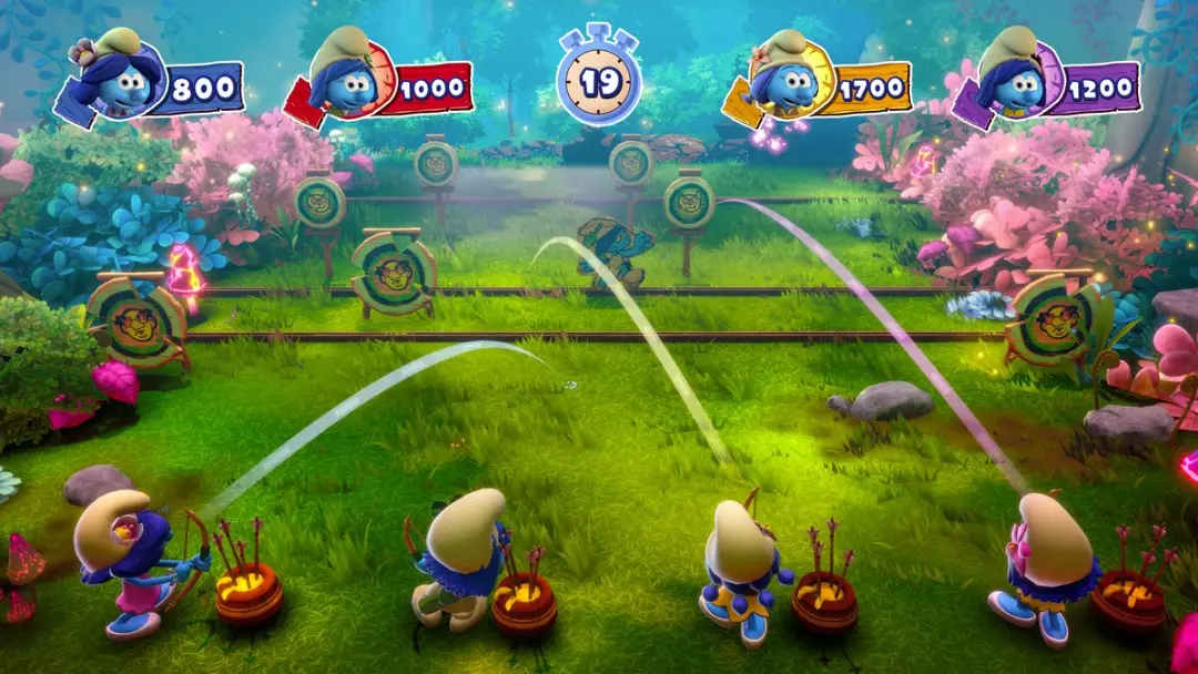 Microids The Smurfs Village Party PS5 Game - 4 Spelers