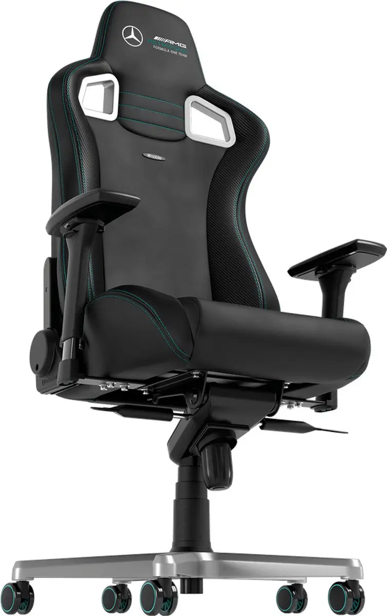 Noblechairs EPIC Gaming Chair NBL-EPC-PU-MPF - Zwart - afbeelding 2 van 6