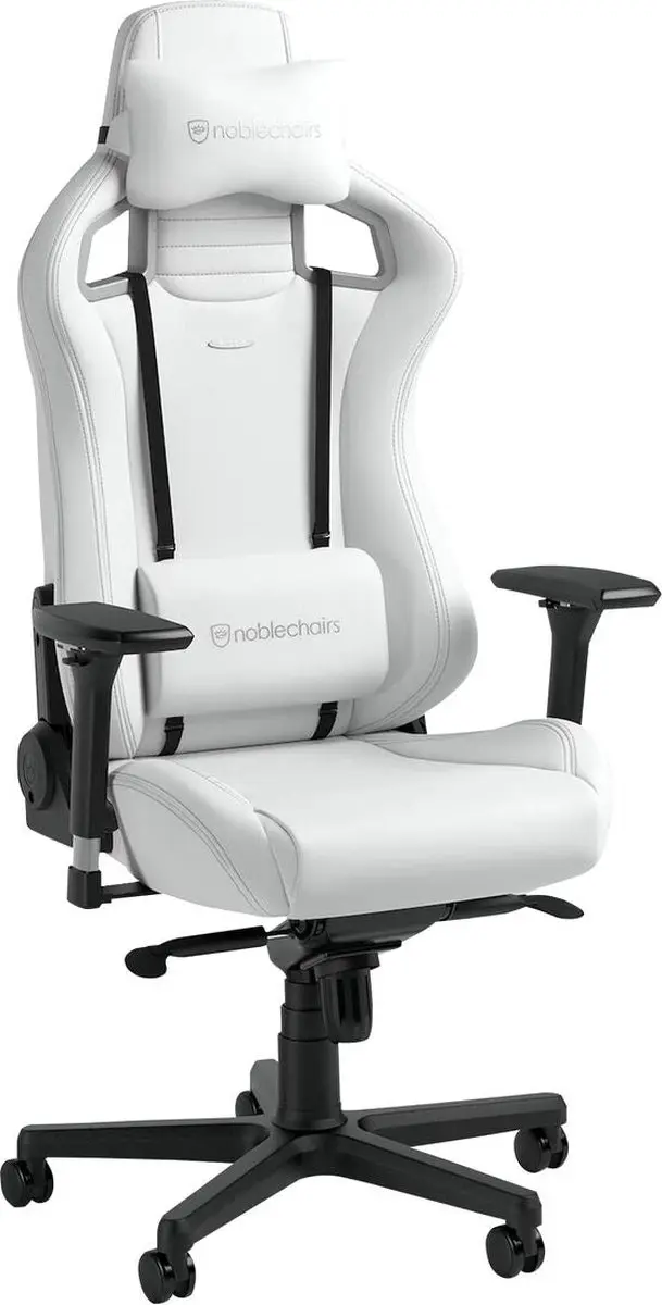 Noblechairs Epic White Gaming Stoel - NBL-EPC-PU-WED - afbeelding 2 van 6
