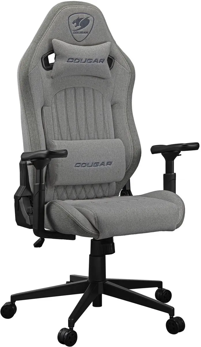 Cougar Explore Royal Ash F Gaming Stoel - Asgrijs - 120kg