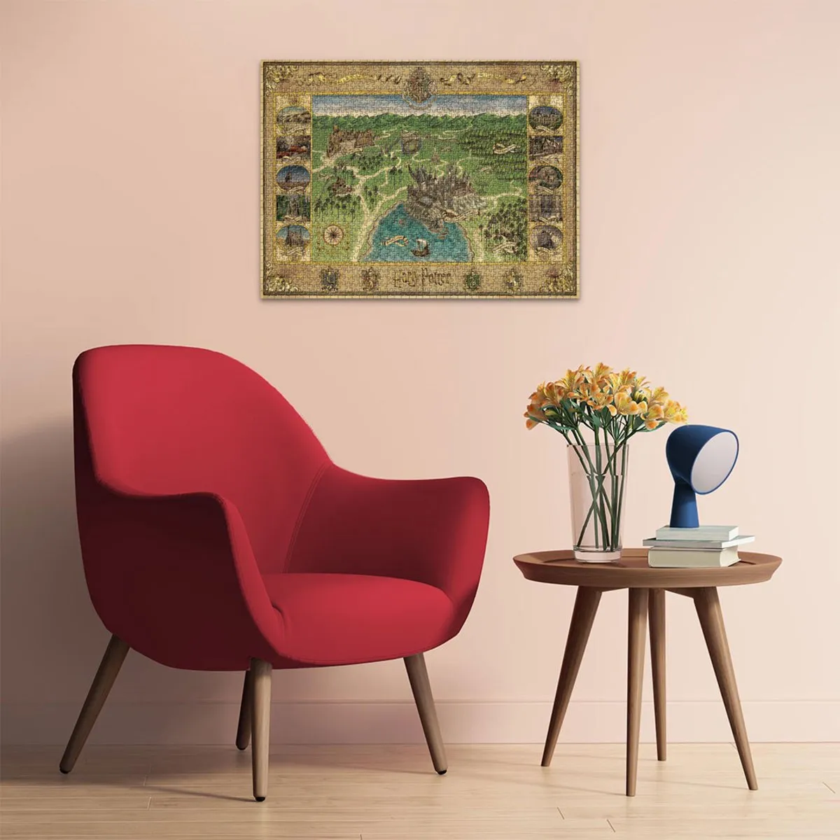 Ravensburger Harry Potter De kaart van Zweinstein Puzzel 1500 Stuks