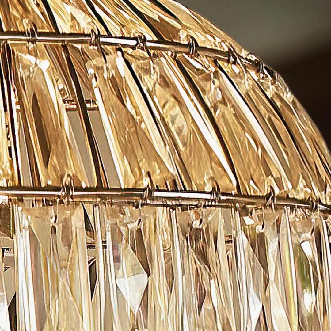 Loberon Hanglamp Lanebrook - Ø28cm - Zilverkleurig - afbeelding 3 van 5