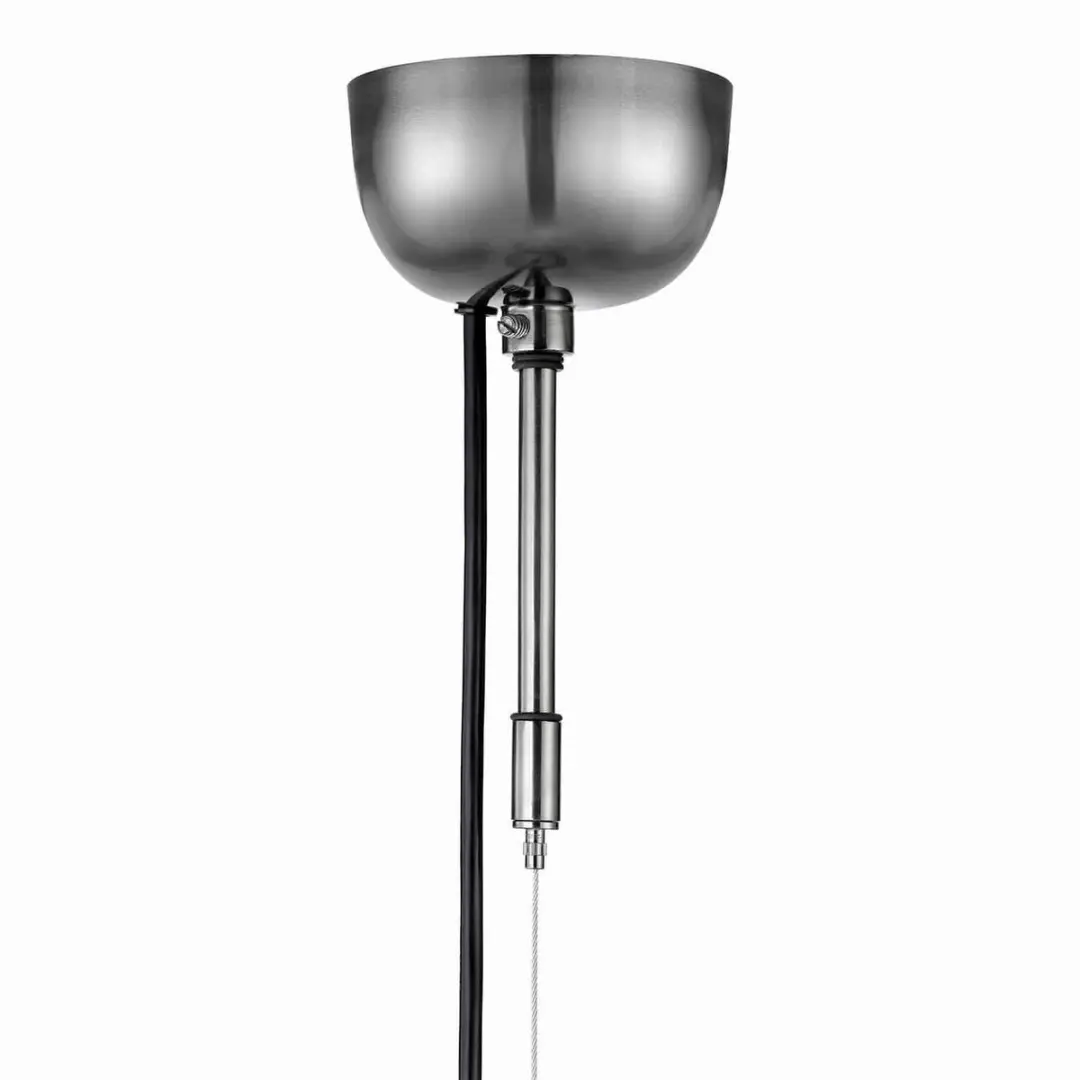 Loberon Thévigny Hanglamp - 40W - Ø30cm - Donkergrijs - afbeelding 3 van 6