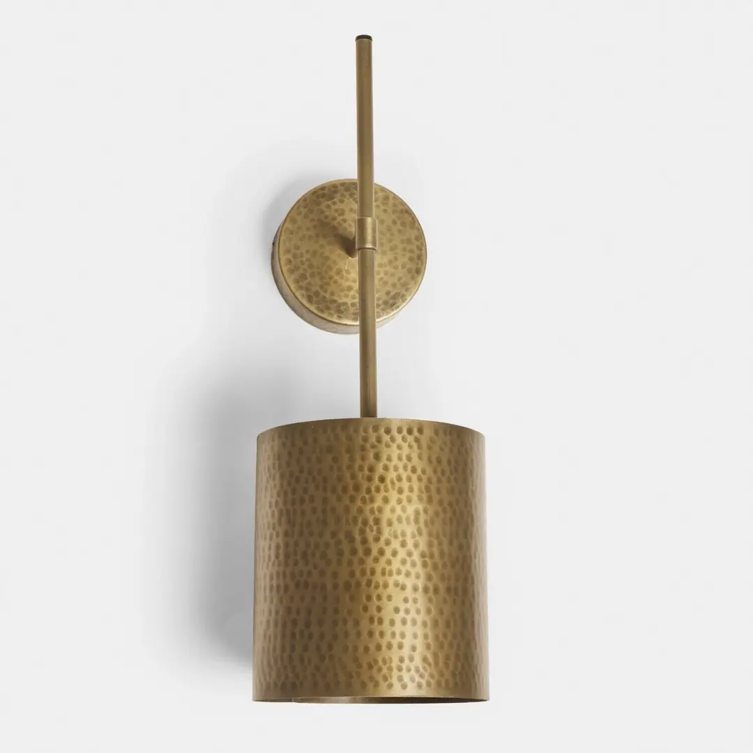 Loberon Goldmere Wandlamp - Antiekmessing - afbeelding 4 van 5