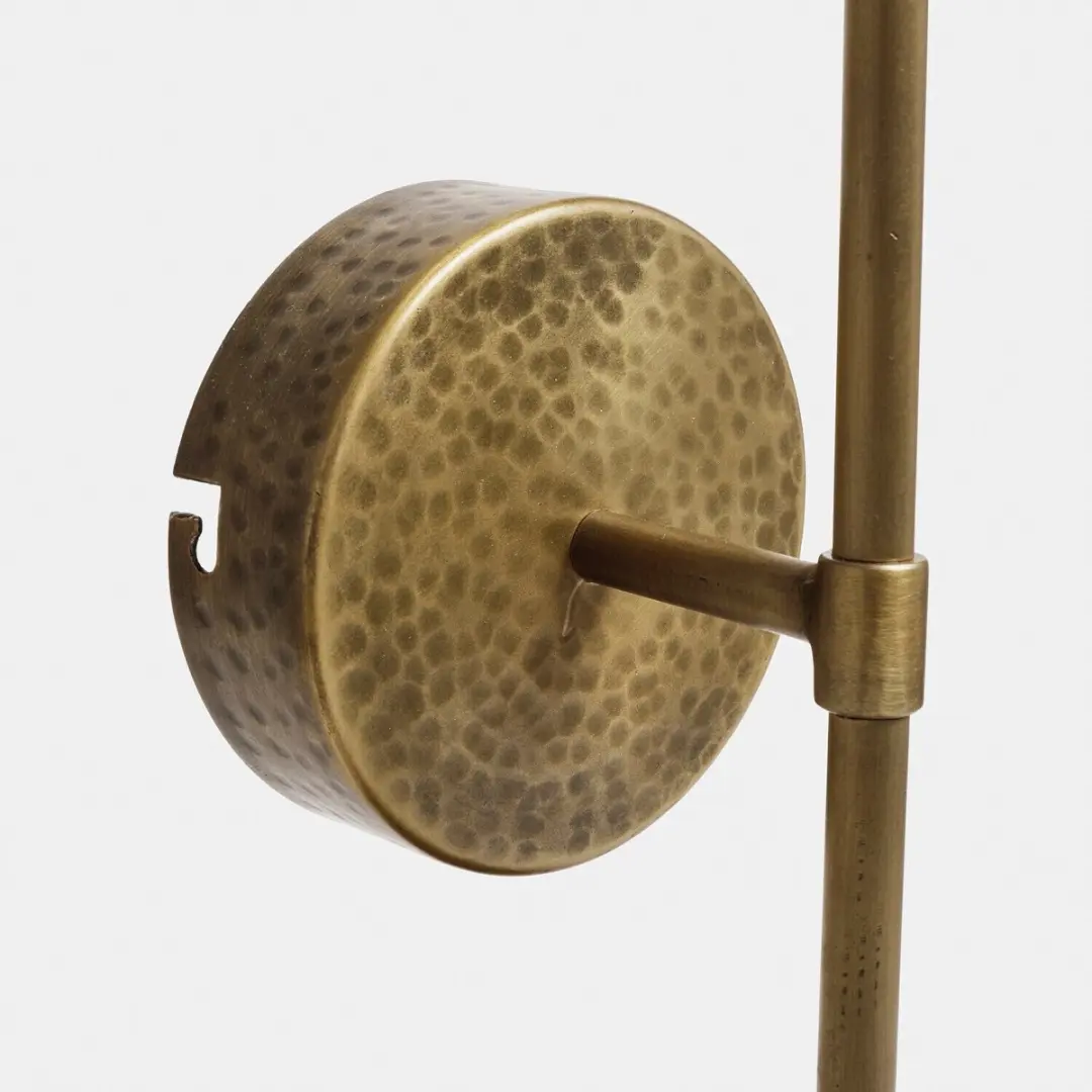 Loberon Goldmere Wandlamp - Antiekmessing - afbeelding 3 van 5