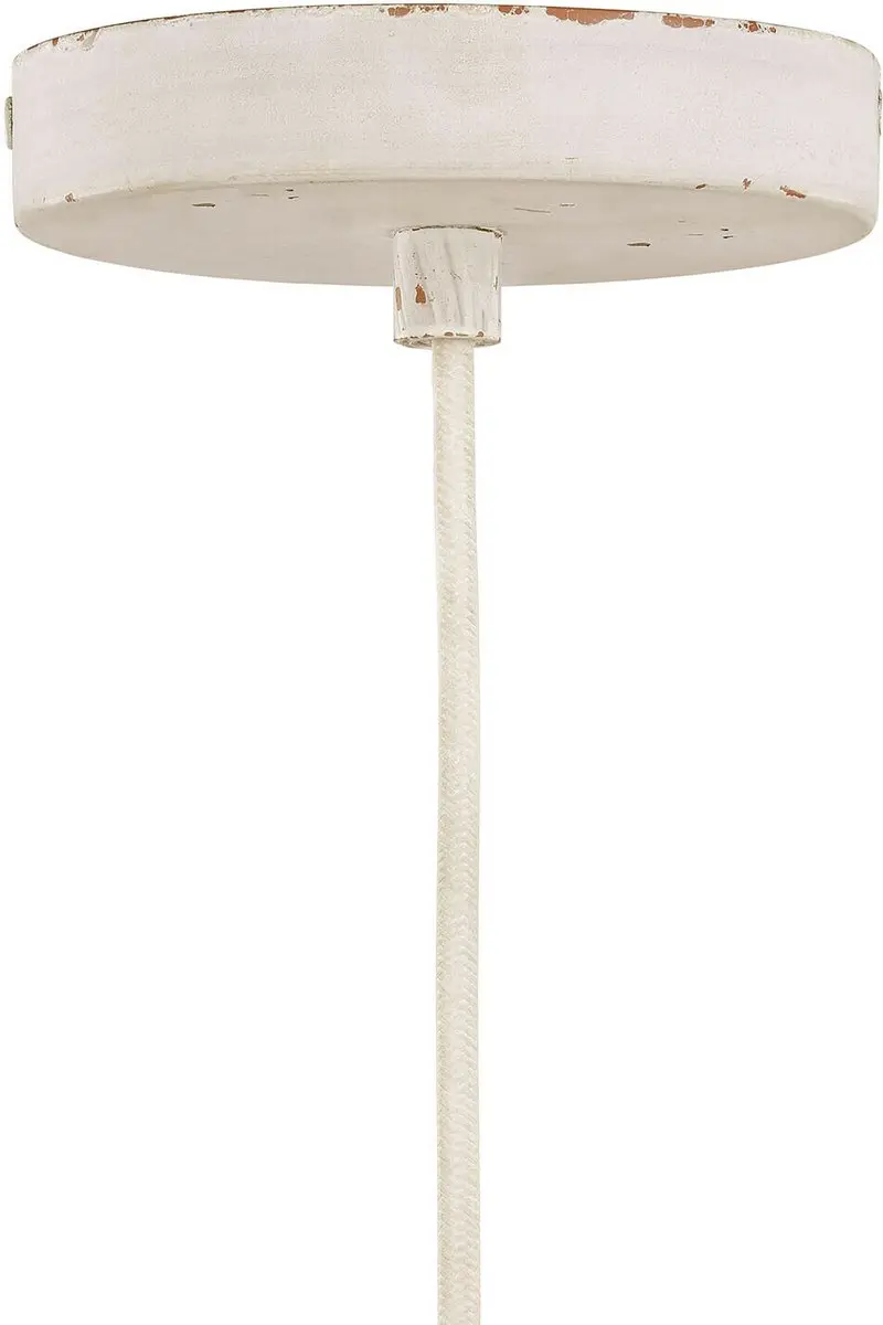 Loberon Hollivale Hanglamp - 40W - Ø28cm - Antiekwit