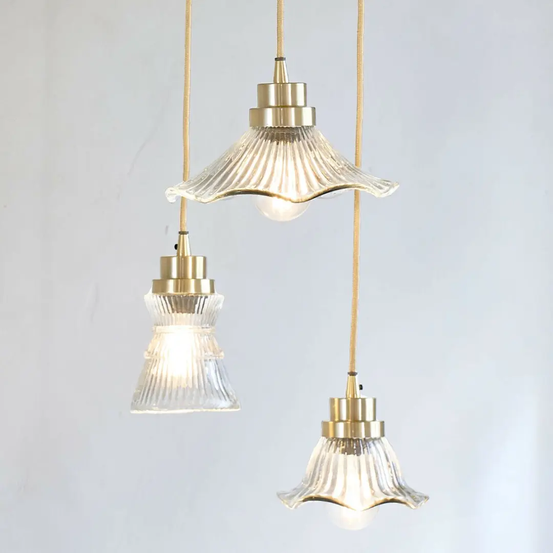 Loberon Lunaras Hanglamp - Ø30cm - Antiek Messing - afbeelding 2 van 6