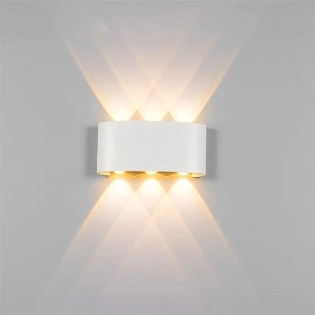 Groenovatie LED Wandlamp 6W Triple Warm Wit