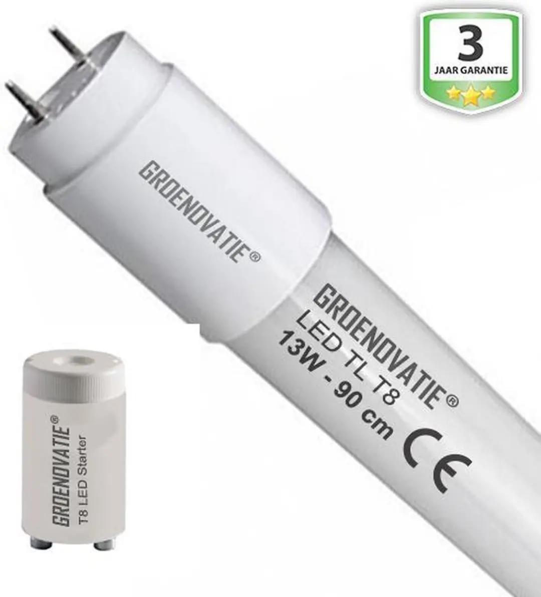 Groenovatie LED TL T8 13W 90cm - 1625 Lumen - Neutraal Wit - afbeelding 3 van 3