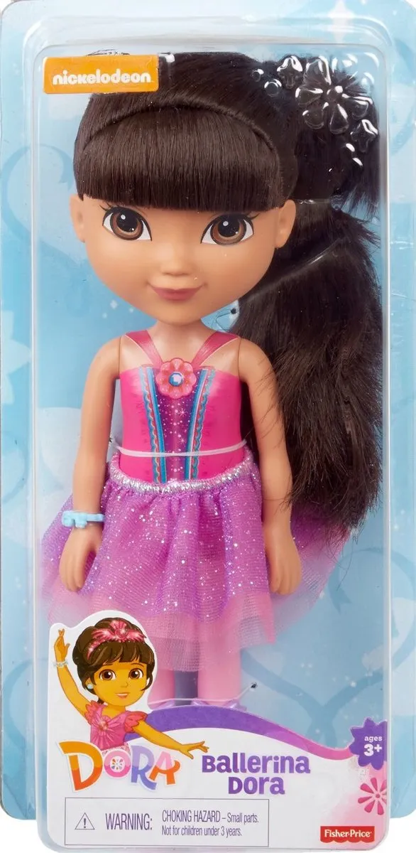 Fisher Price Dora and Friends Pop 20cm - Bruin/Paars/Roze - afbeelding 3 van 3