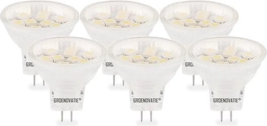 Groenovatie LED Spot GU4 5W 6-Pack