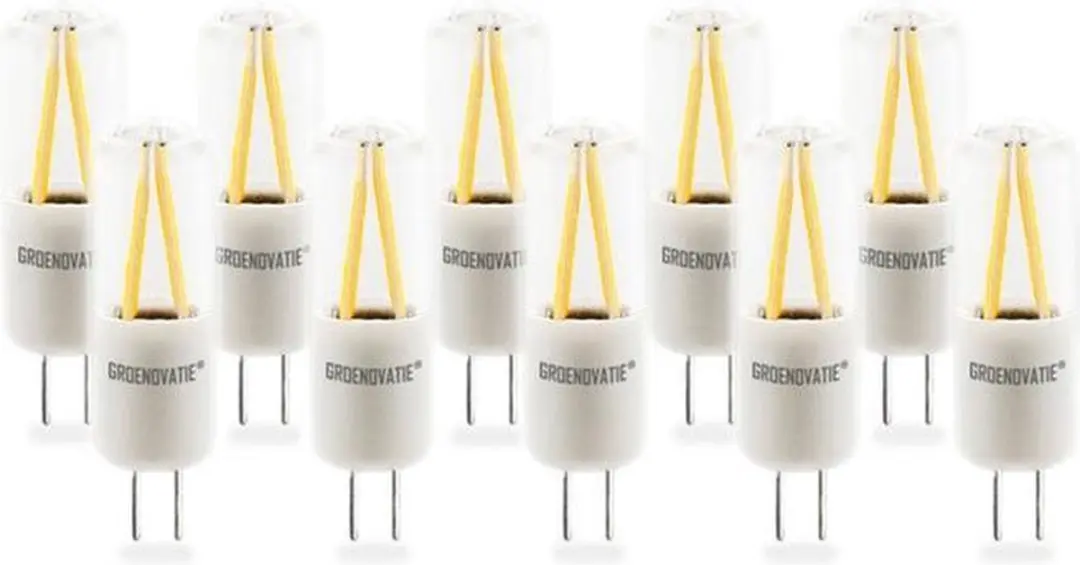 Groenovatie LED Filament G4 2W Warm Wit Dimbaar