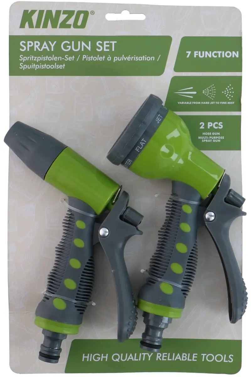 Kinzo Sproeikop Tuinslang Set