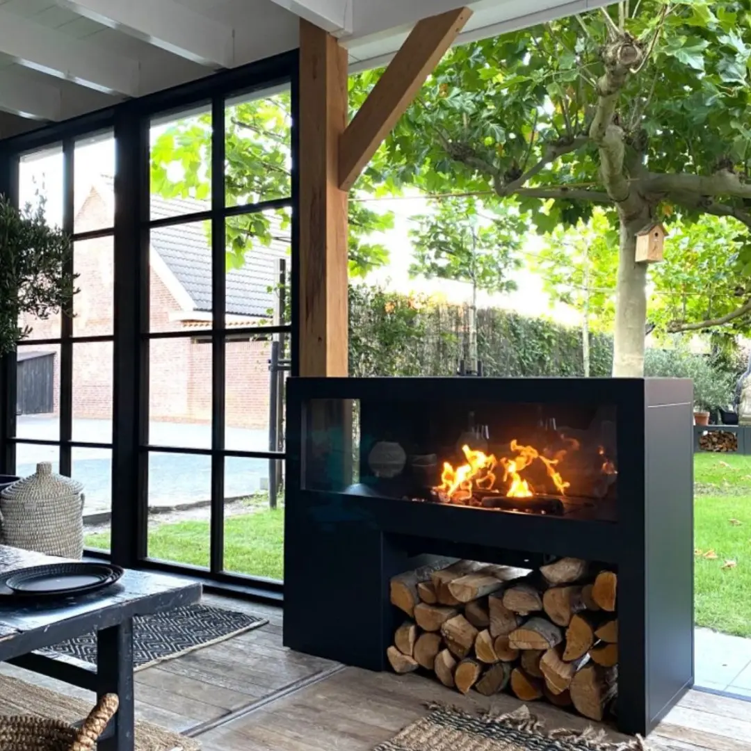 Cosi Cosivista Vuurtafel Anthracite 120cm - 9000W