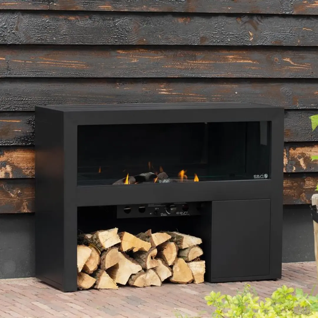 Cosi Cosivista Vuurtafel Anthracite 120cm - 9000W - afbeelding 6 van 6