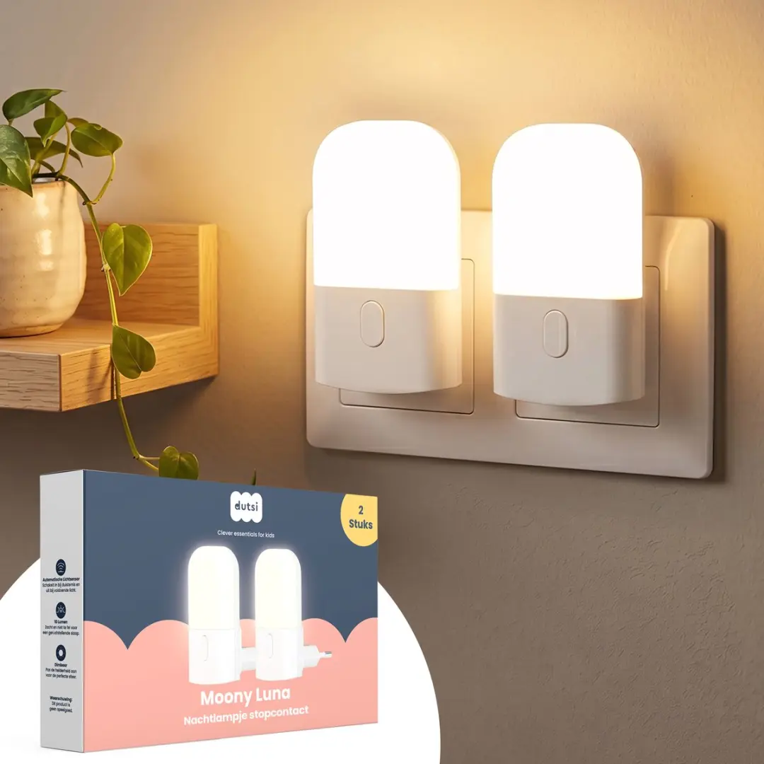 Dutsi Nachtlampje Stopcontact Luna's Licht