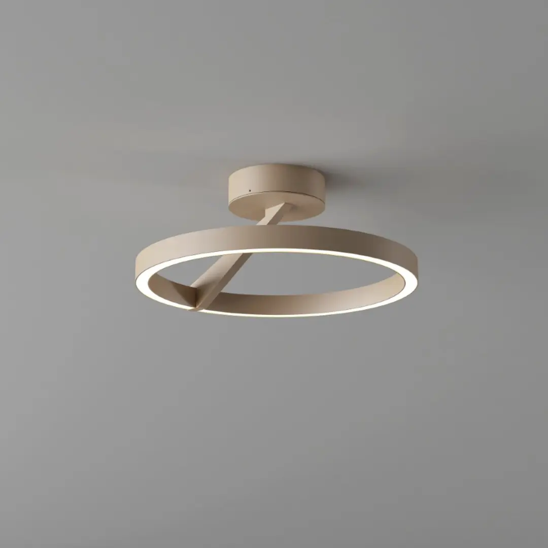 Artdelight Oregon Plafondlamp Ø33cm - Koper
