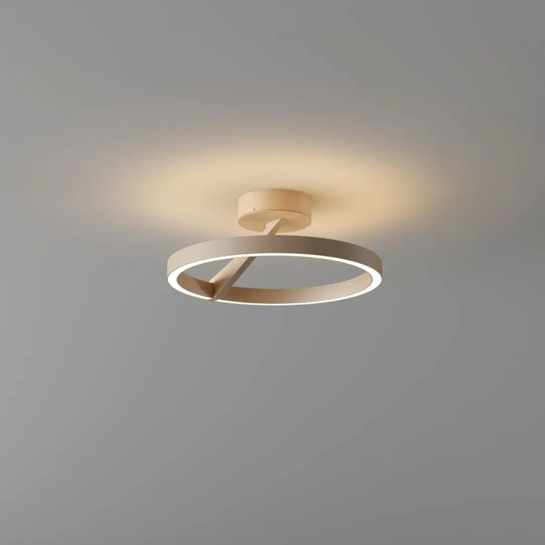 Artdelight Oregon Plafondlamp Ø33cm - Koper
