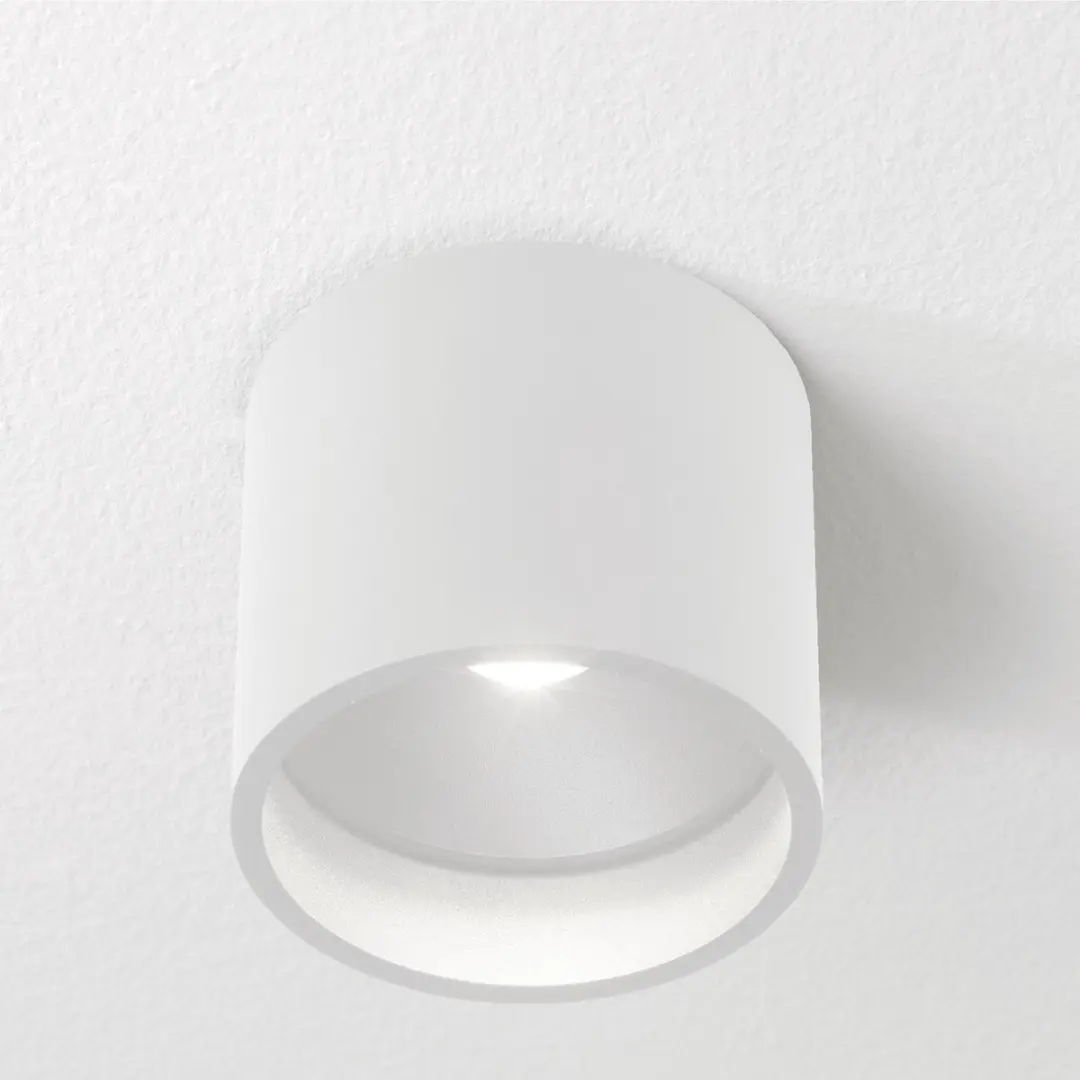 Artdelight Orleans Plafondlamp Ø11cm - Wit