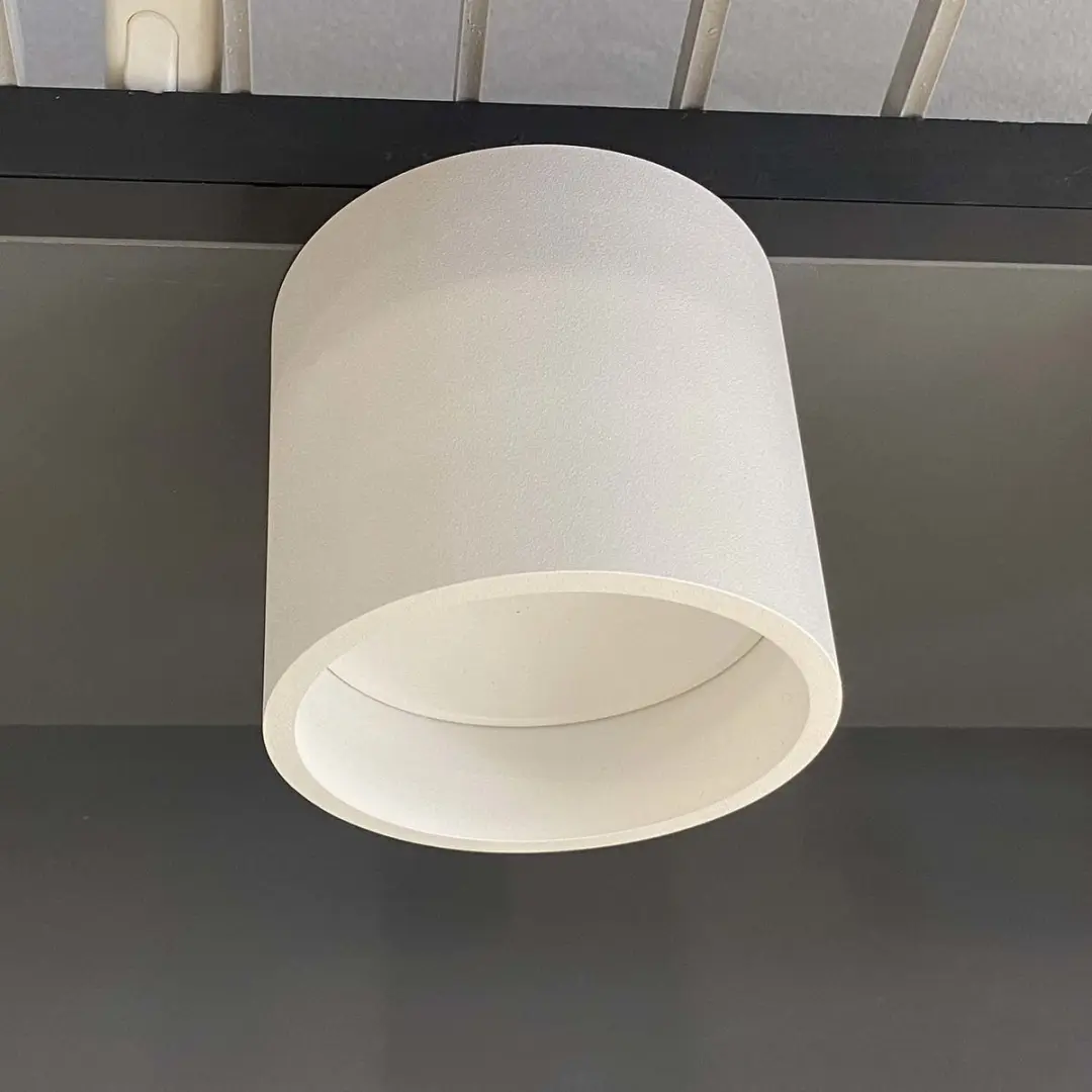 Artdelight Orleans Plafondlamp Ø11cm - Wit