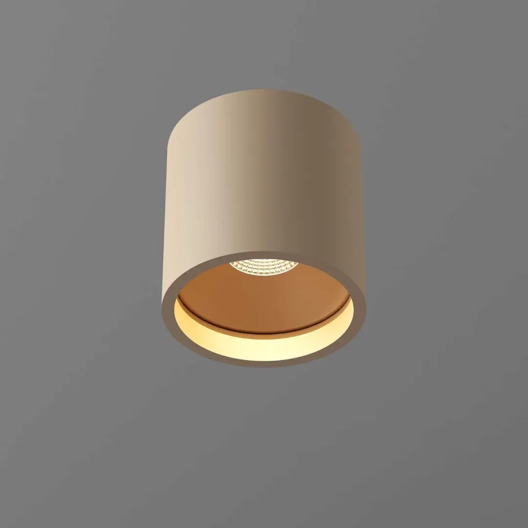 Artdelight Orleans Plafondlamp - Ø11cm - Koper