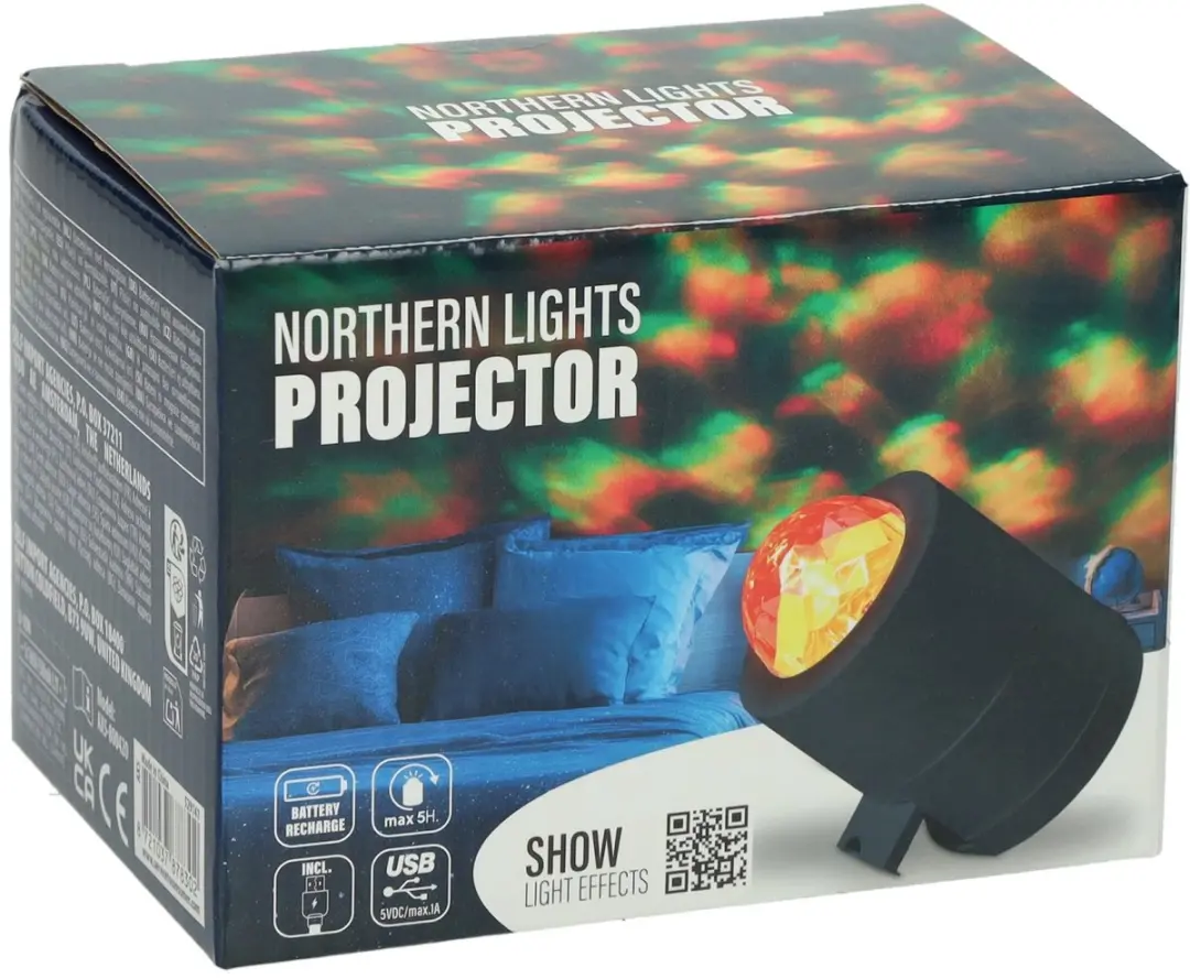 Noorderlicht Projector met Wolk- en Maaneffect.