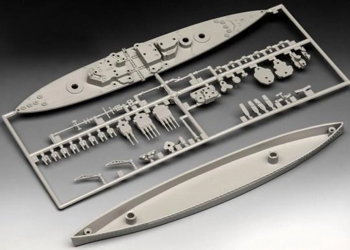 Revell HMS King George V 1:1200 Modelbouwset 45 Onderdelen - Grijs
